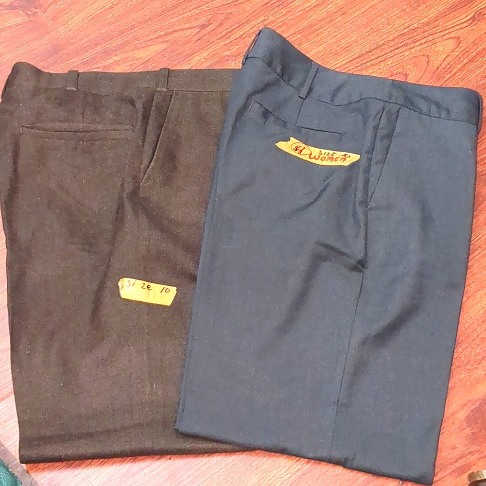 2 Pairs of Women's Trousers Sz 10